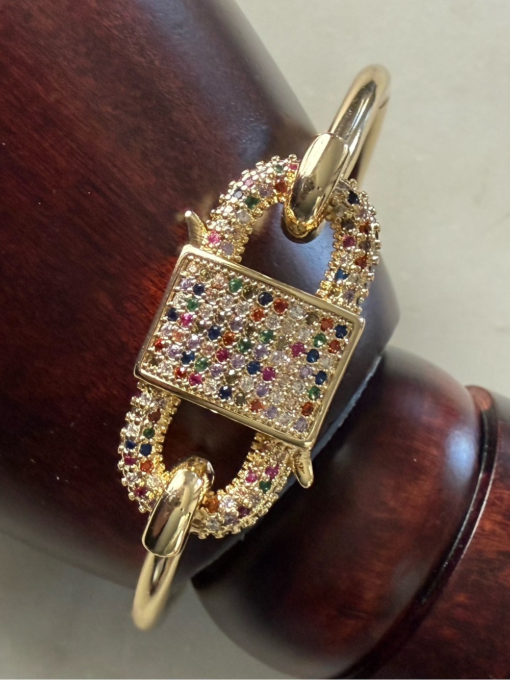 Treasure Jewels Carabiner Lock Bracelet NWOT